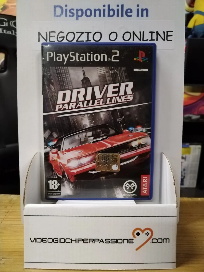 DRIVER PARALLEL LINES PS2 (usato garantito)(versione italiana)