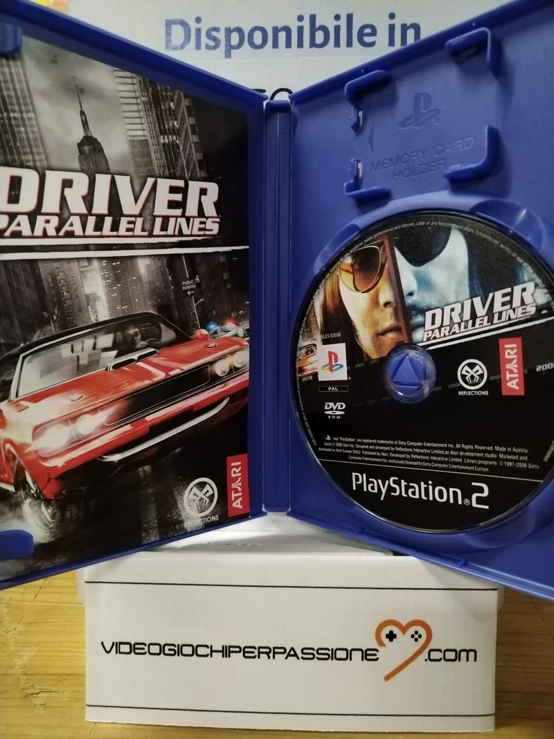 DRIVER PARALLEL LINES PS2 (usato garantito)(versione italiana)
