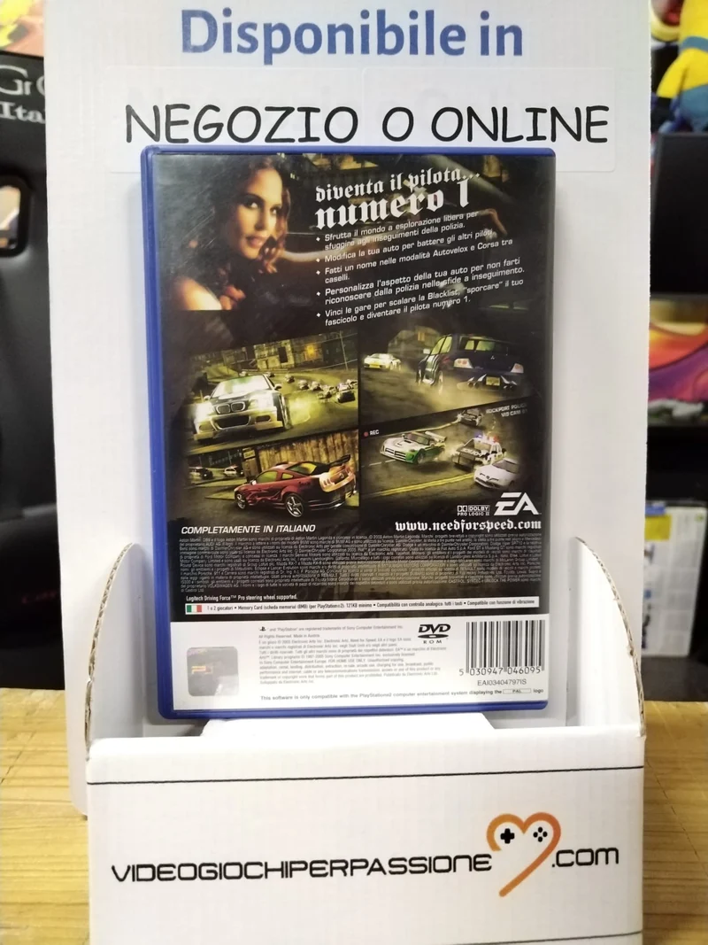 NEED FOR SPEED MOST WANTED PS2 (usato garantito)(completamente in italiano)