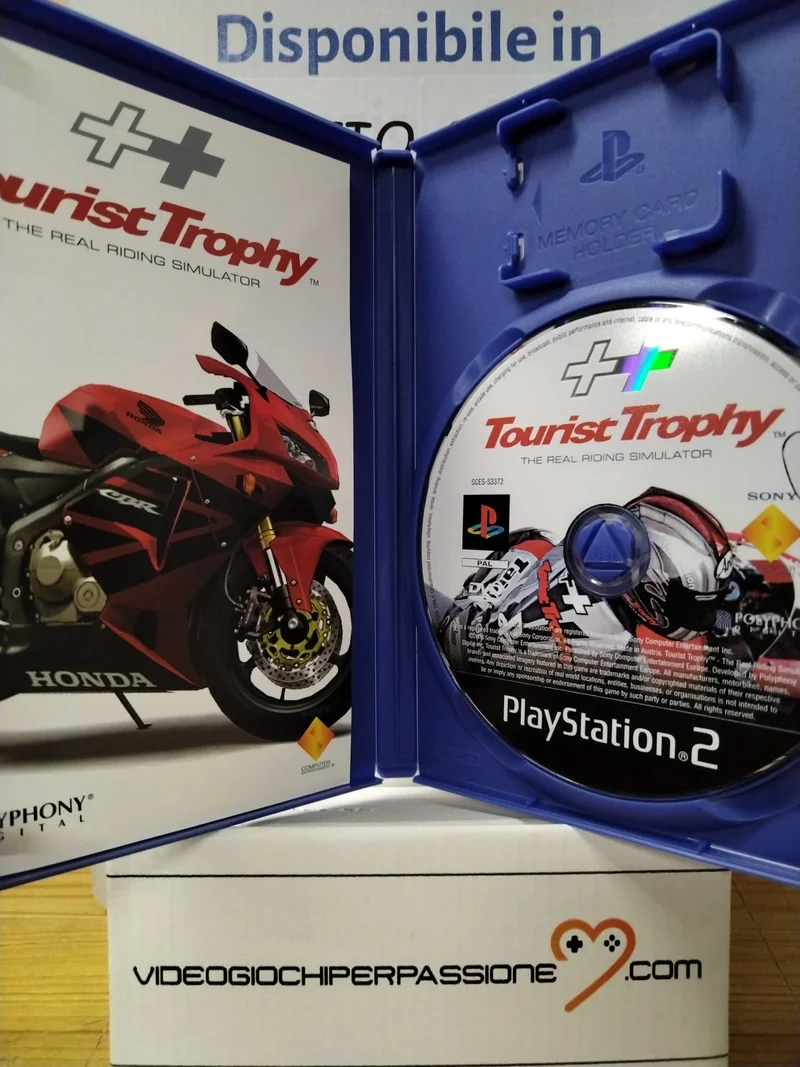 TOURIST TROPHY- THE REAL RIDING SIMULATOR PS2 (usato garantito)
