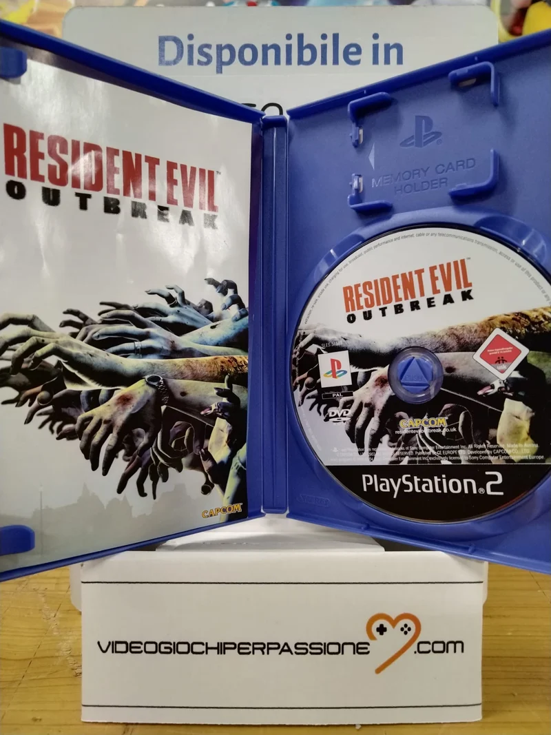 RESIDENT EVIL OUTBREAK PS2 (usato garantito)(versione italiano)