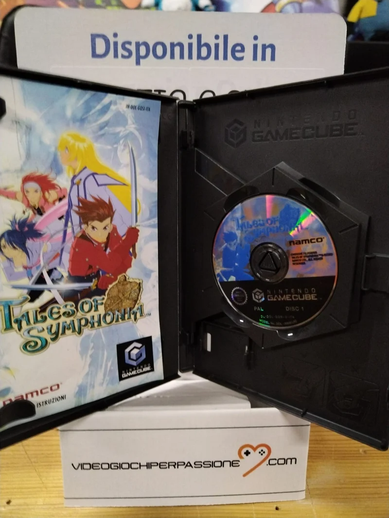 TALES OF SYMPHONIA NINTENDO GAME CUBE (usato garantito)(versione italiano)