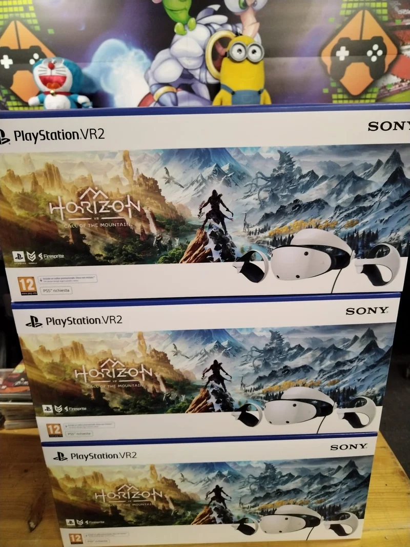 SONY PlayStation VR2 + Horizon Call of the Mountain (CIAB) Playstation 5 Edizione Europea Garanzia 24 Mesi