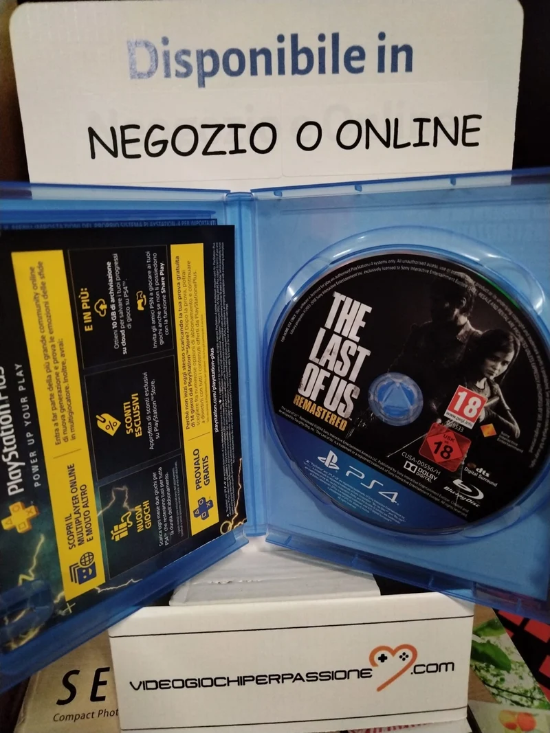THE LAST OF US REMASTERED PLAYSTATION 4 EDIZIONE ITALIANA (usato garantito)