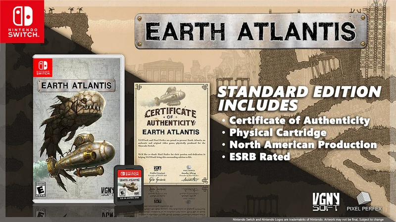 EARTH ATLANTIS NINTENDO SWITCH