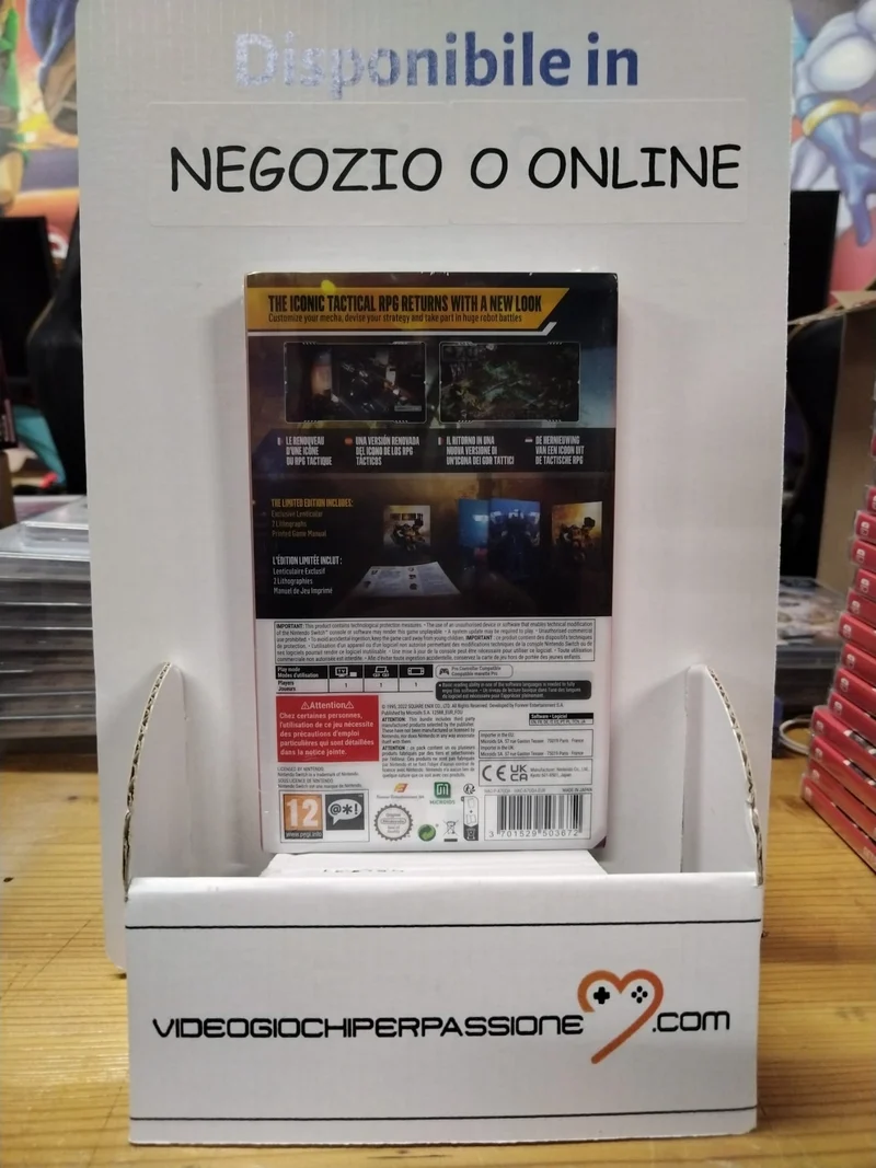 Front Mission 1st Limited Edition Nintendo Switch Edizione Europea