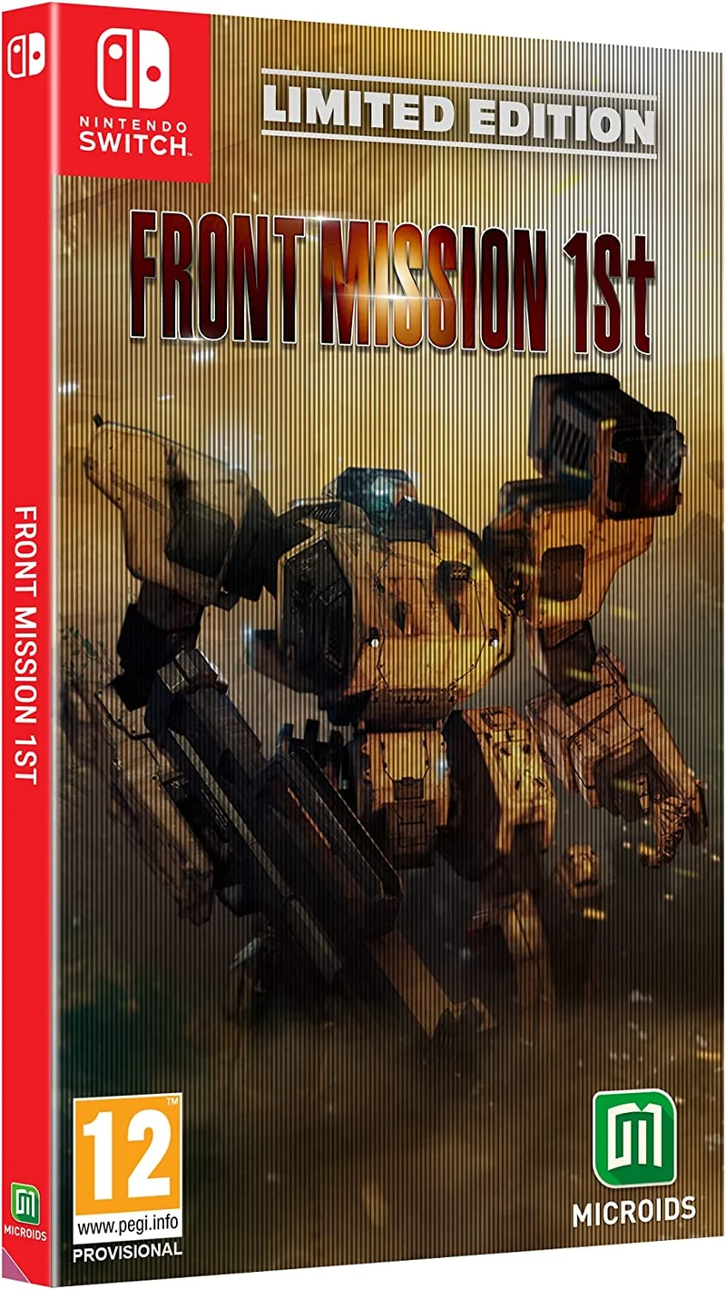 Front Mission 1st Limited Edition Nintendo Switch Edizione Europea