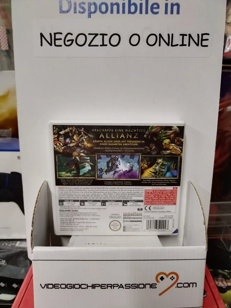 HEROES OF RUIN NINTENDO 3DS (usato garantito)(con italiano)