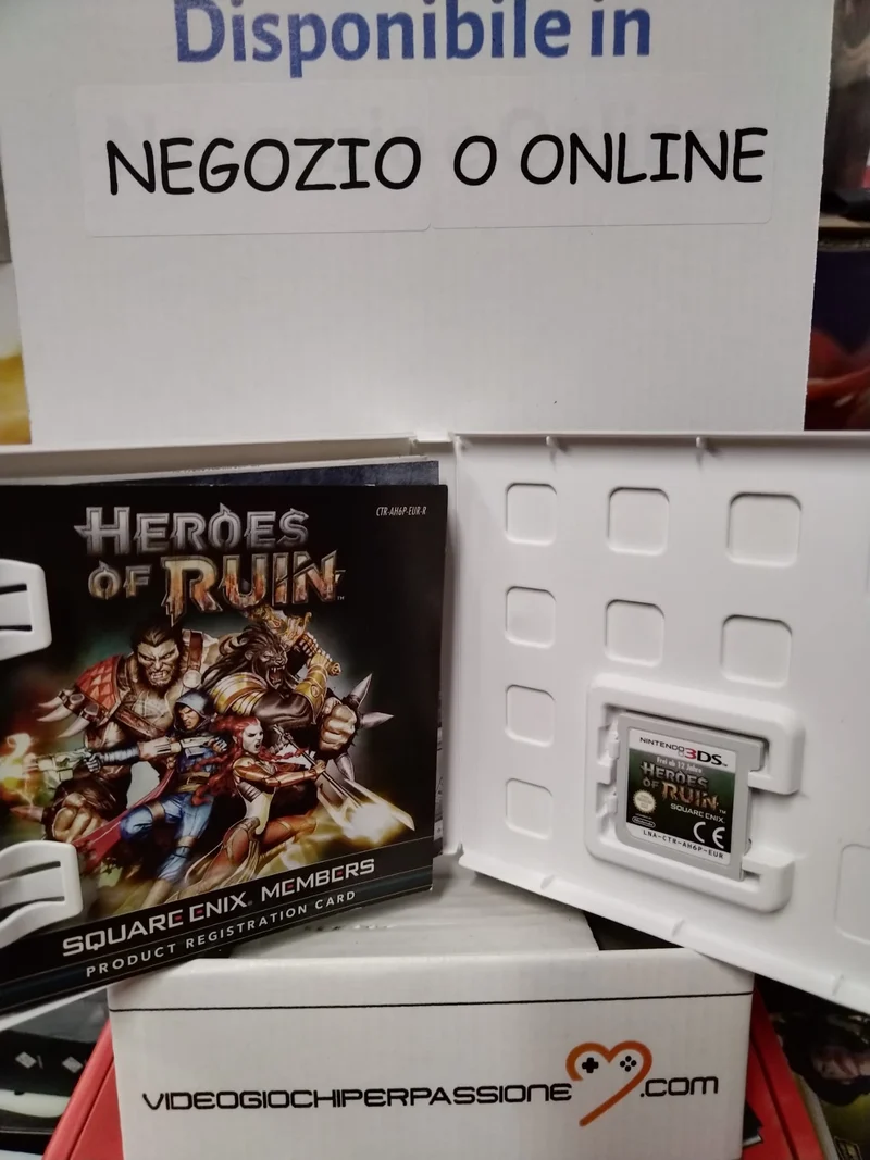 HEROES OF RUIN NINTENDO 3DS (usato garantito)(con italiano)