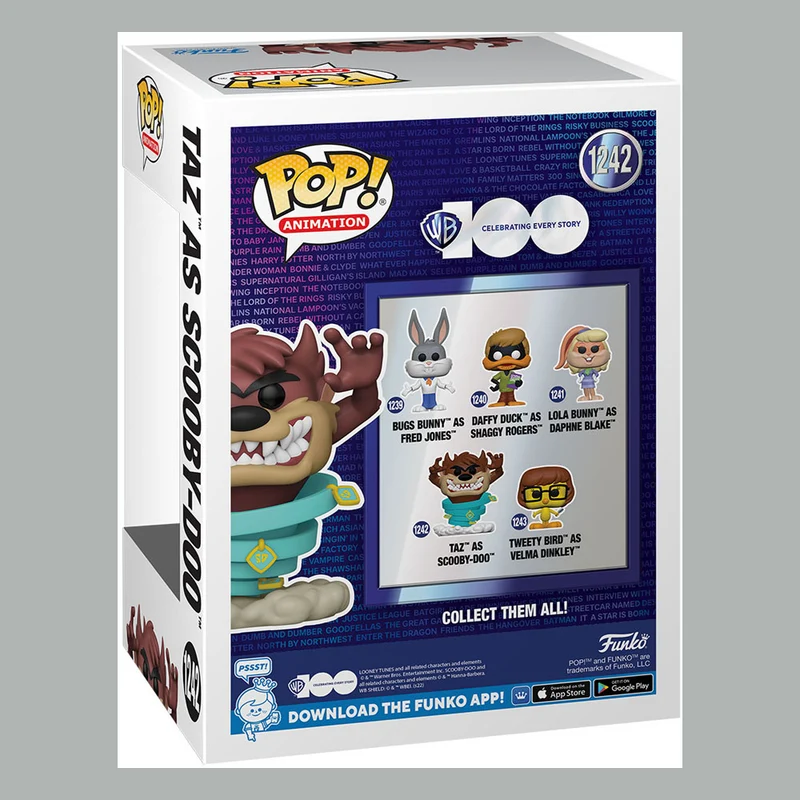 Hanna-Barbera POP! Animation Taz as Scooby 9 cm PRE-ORDER 7/2023