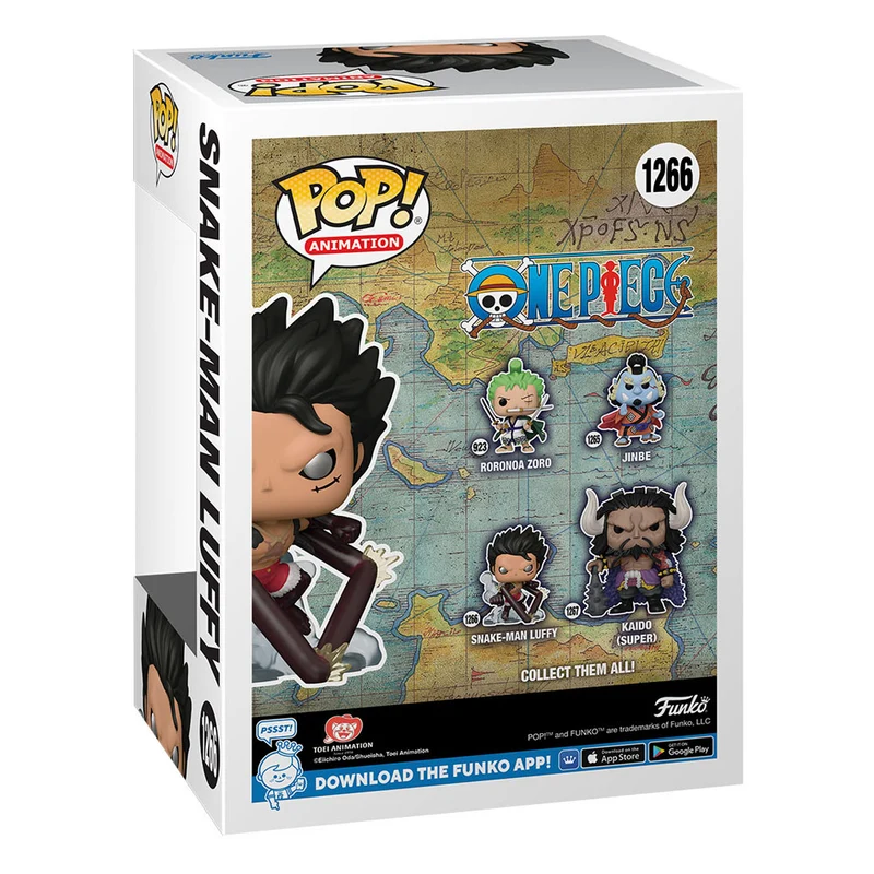 One Piece POP! Television Snake-Man Luffy 9 cm