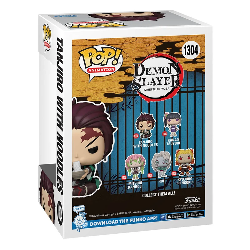 Demon Slayer POP! Animation Tanjiro w/Noodles 9 cm