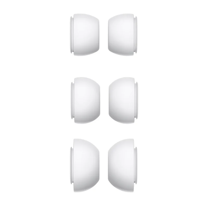 Replacement Silicone Ear Tips for Apple Airpods Pro (White) - Accessories