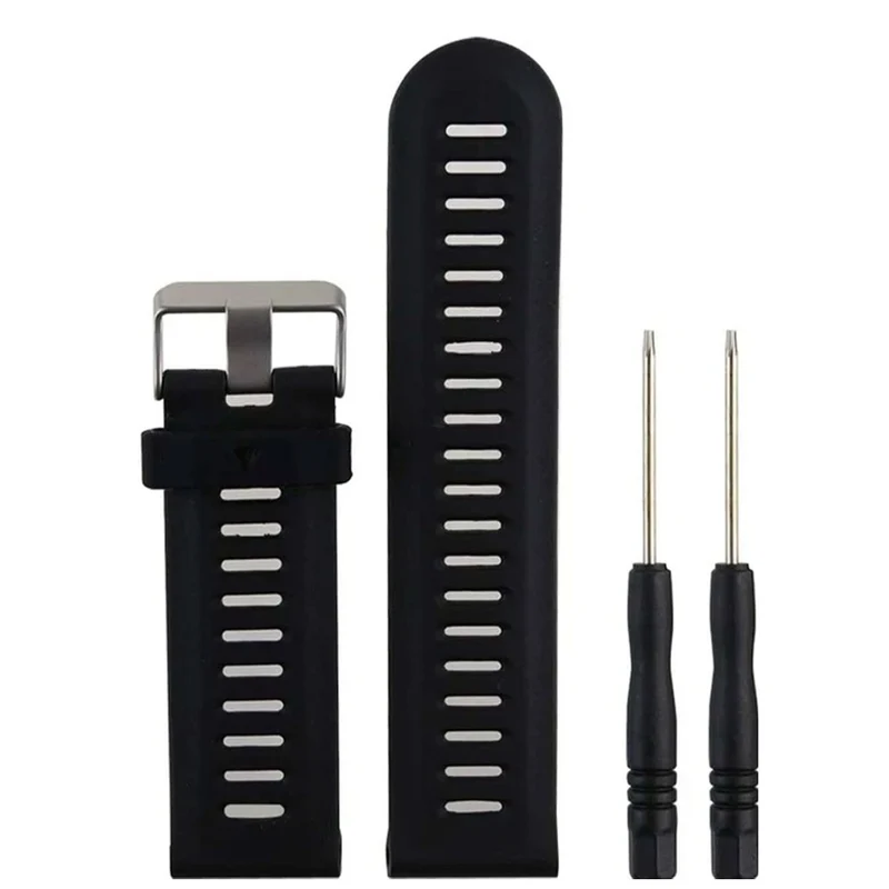 Garmin Fenix 3 HR 5X Plus Wristband Band Replacement (Black) - Accessories