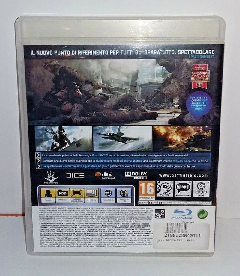 BATTLEFIELD 3 PS3 (in italiano)