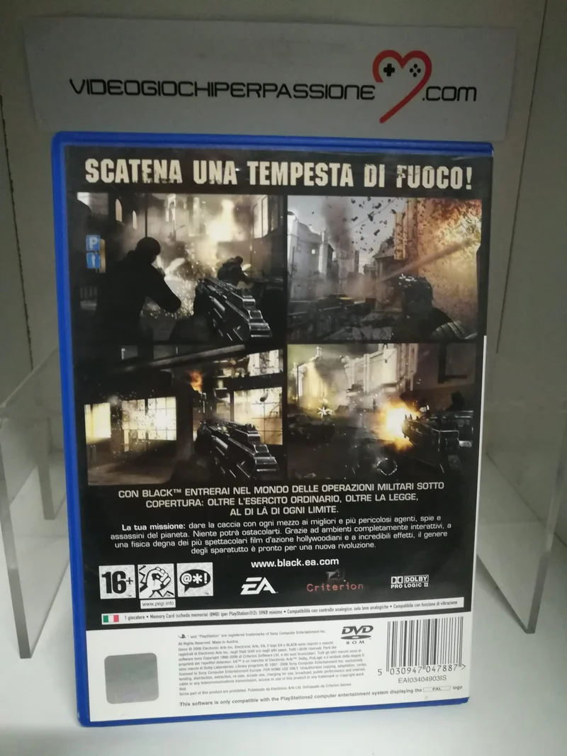 BLACK PS2 (versione italiana)