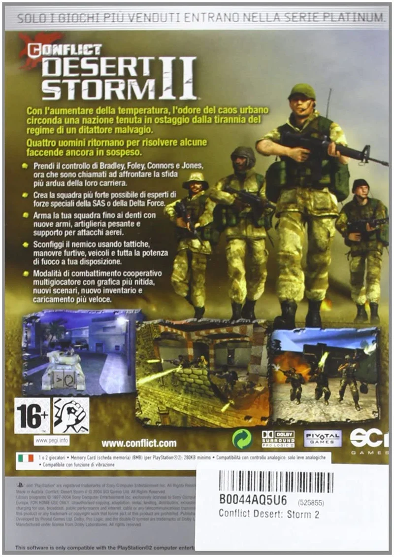 CONFLICT : DESERT STORM II PS2