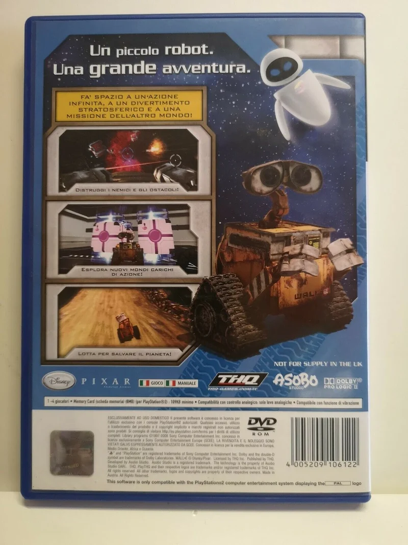 DISNEY PIXAR WALL-E PS2