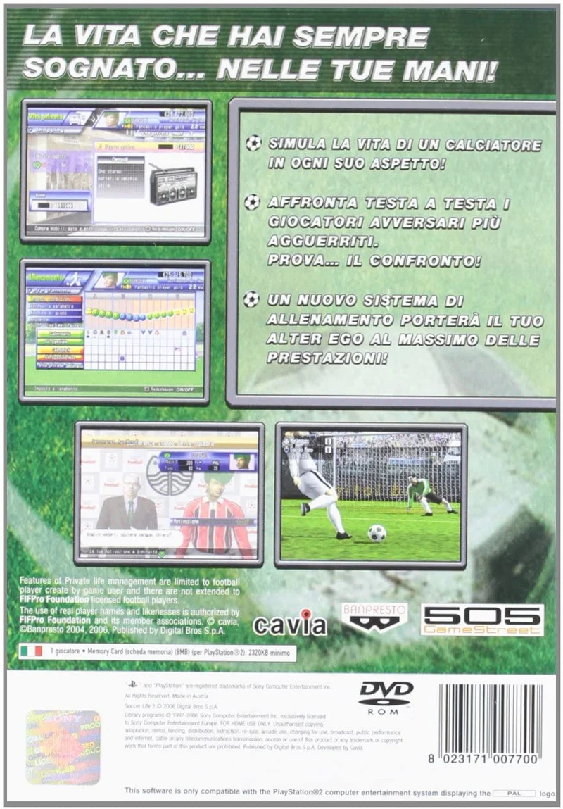 SOCCER LIFE 2 PS2
