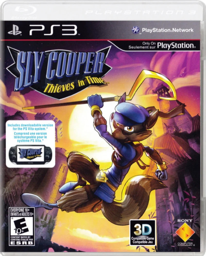 Sly Cooper Thieves In Time - Sony PlayStation 3 (PS3)