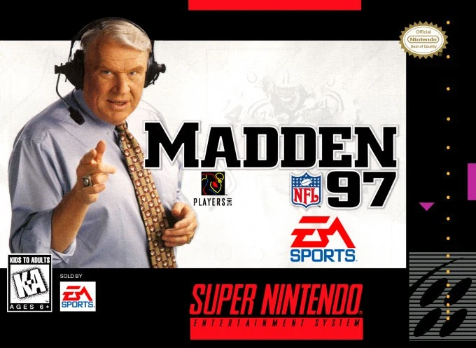 Madden NFL 97 - Nintendo SNES
