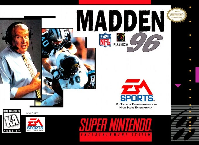 Madden NFL 96 - Nintendo SNES