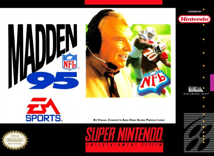 Madden NFL 95 - Nintendo SNES