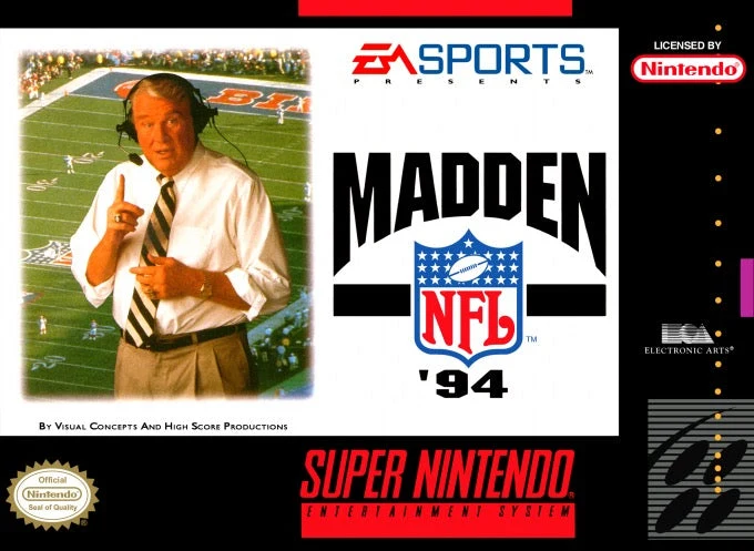 Madden NFL 94 - Nintendo SNES