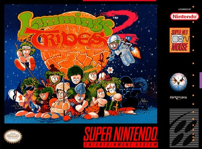 Lemmings 2 The Tribes - Nintendo SNES