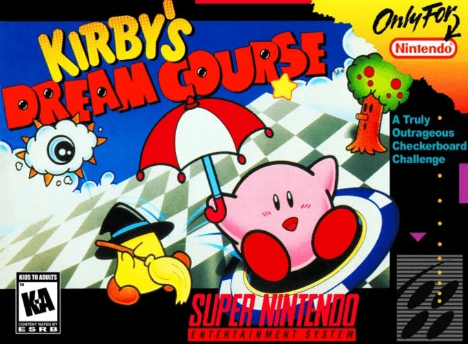Kirby's Dream Course - Nintendo SNES