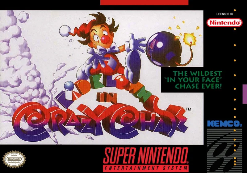 Kid Klown in Crazy Chase - Nintendo SNES