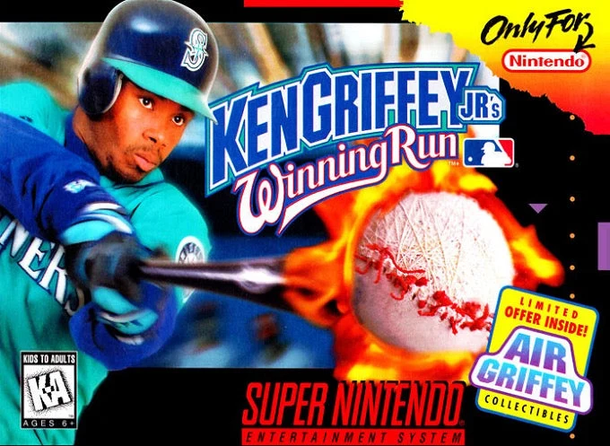 Ken Griffey Jr's Winning Run - Nintendo SNES