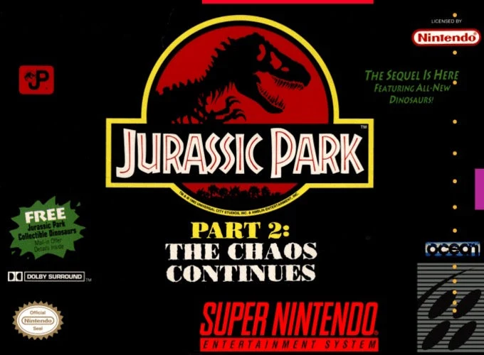 Jurassic Park 2 The Chaos Continues - Nintendo SNES
