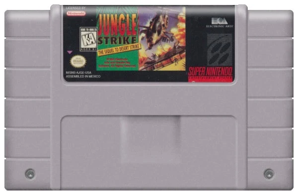 Jungle Strike - Nintendo SNES