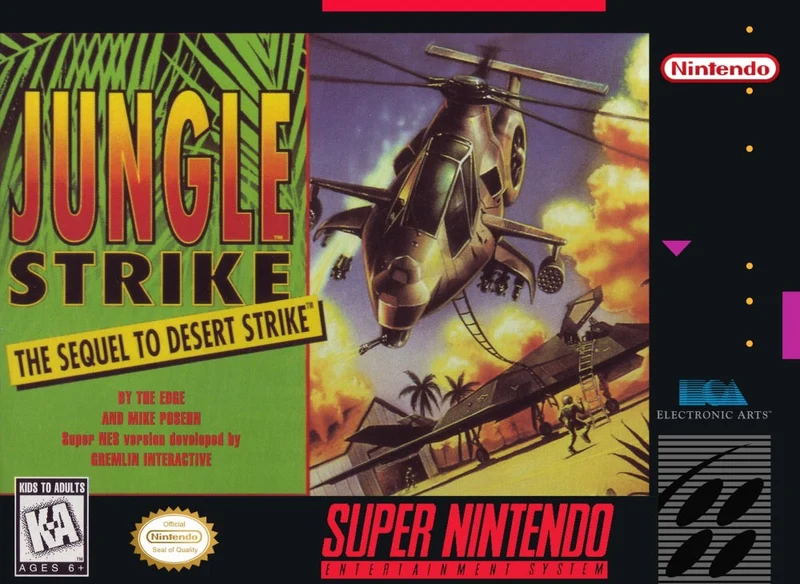Jungle Strike - Nintendo SNES