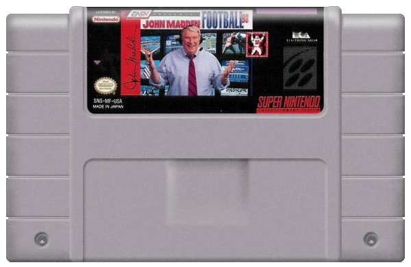 John Madden Football 93 - Nintendo SNES