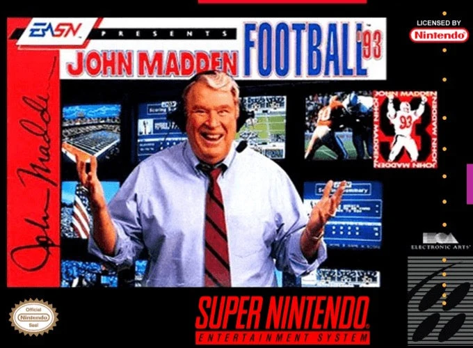 John Madden Football 93 - Nintendo SNES