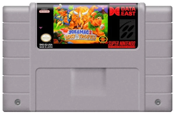 Joe and Mac 2 Lost in the Tropics - Nintendo SNES