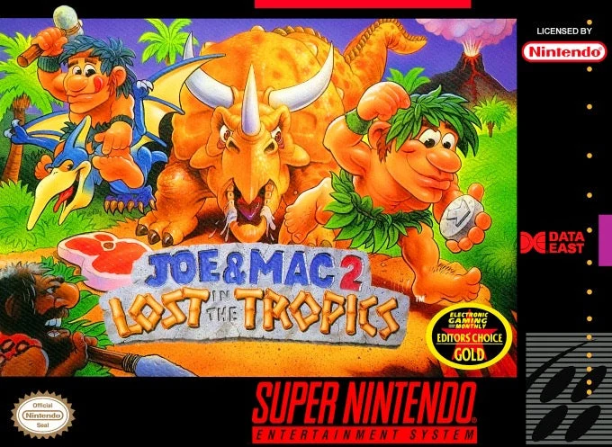 Joe and Mac 2 Lost in the Tropics - Nintendo SNES