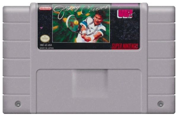 Jimmy Connors Pro Tennis Tour - Nintendo SNES