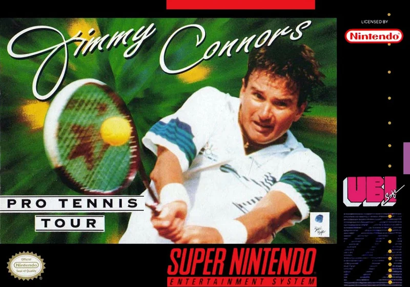 Jimmy Connors Pro Tennis Tour - Nintendo SNES