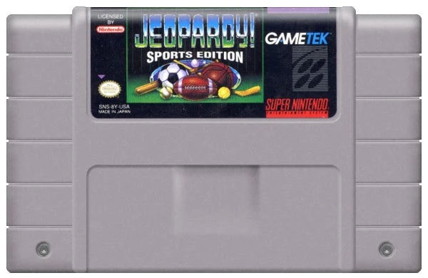 Jeopardy Sports Edition - Nintendo SNES