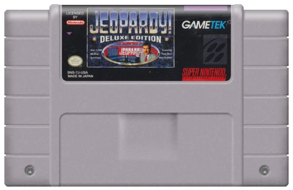 Jeopardy Deluxe Edition - Nintendo SNES