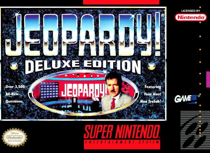 Jeopardy Deluxe Edition - Nintendo SNES