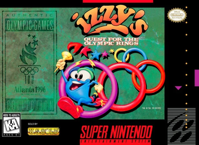 Izzy's Quest for the Olympic Rings - Nintendo SNES