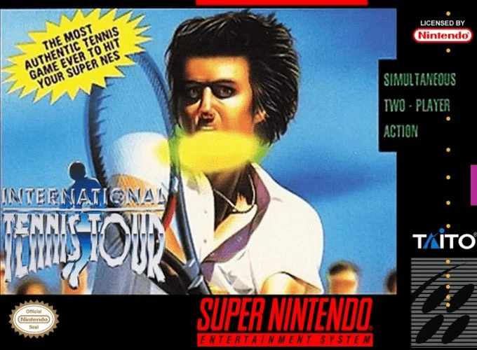 International Tennis Tour - Nintendo SNES