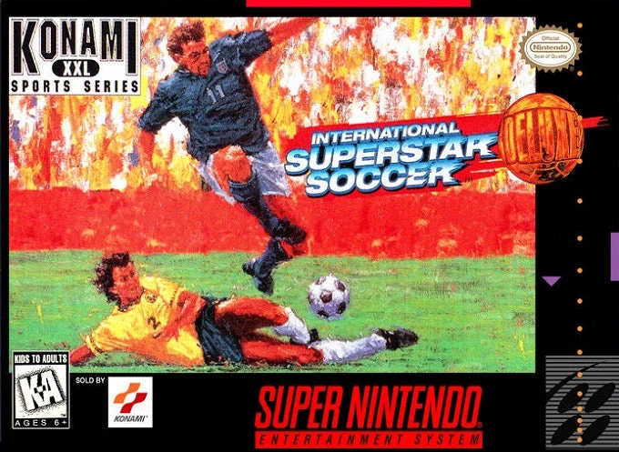 International Superstar Soccer Deluxe - Nintendo SNES