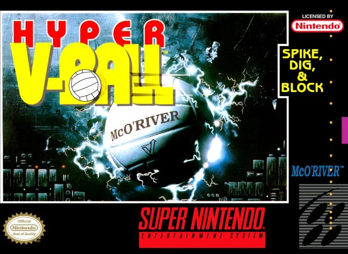 Hyper V-Ball - Nintendo SNES