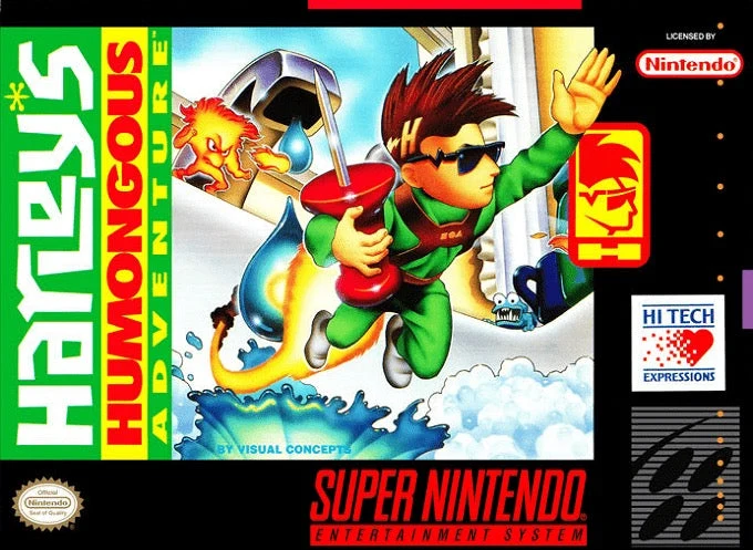 Harley's Humongous Adventure - Nintendo SNES