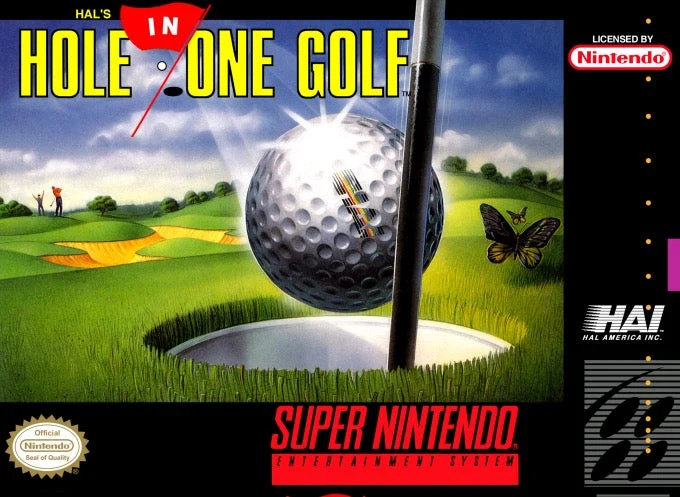 Hal's Hole in One Golf - Nintendo SNES